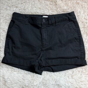 A New Day Size 8 Black High-Rise Stretch Shorts